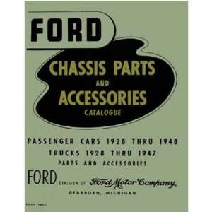  1928 1945 1946 1947 1948 FORD Parts Book List Guide 