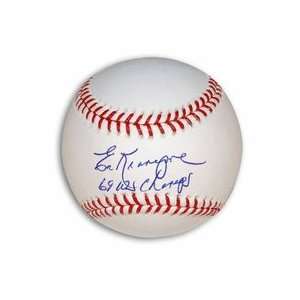   Autographed MLB Baseball Inscribed 69 Champs 