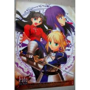  Anime Fate Stay Night High Grade Glossy Laminated Poster 