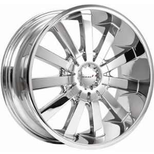 MAAS Coventry 18x8 Chrome Wheel / Rim 5x112 & 5x4.5 with a 42mm Offset 