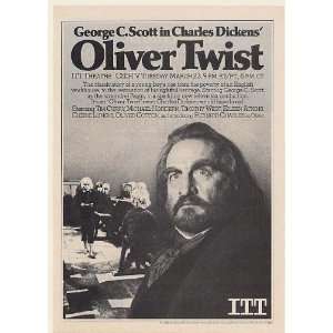   Oliver Twist ITT Theatre CBS TV Print Ad (54374)