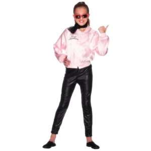  Smiffys Childs Costume Pink Lady Jacket (Large 9 12 Yrs 