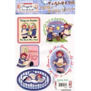  Raggedy Ann & Andy Iron Ons Set C from Japan