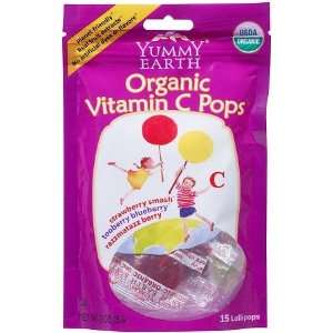 Organic Vitamin C Pops Bag 6 Count  Grocery & Gourmet 