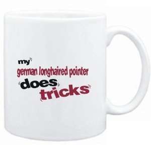  Mug White  MY German Longhaired Pointer DOES TRICKS 