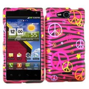 Pink Zebra, Hearts and Peace Snap on Cover Faceplate for 