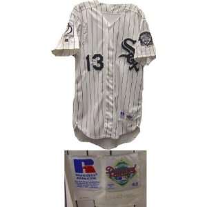 Autographed Ozzie Guillen White Sox Game Issued Jersey   Autographed 