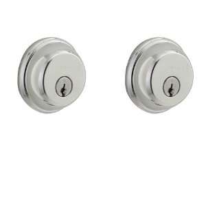   B62N625 Deadbolt, Keyed 2 Sides, Bright Chrome