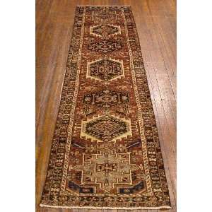  2x10 Hand Knotted Karajeh Persian Rug   1010x28