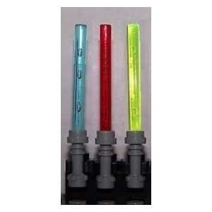  Lego Lightsaber Lot  3 Different Colors with Hilts Toys & Games