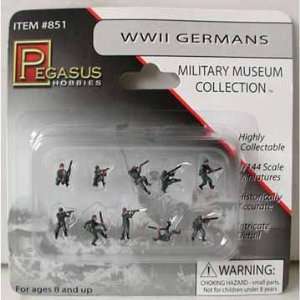  Pegasus Hobby 1/144 Prepainted WWII German Infantry 