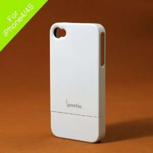   Slim Fit Case for iPhone 4 4S Gloss White  Players & Accessories