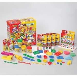   Fun Busy Box for Kids   loads of crayons, paints, chalks and more