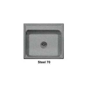   18 Shannock Kitchen Sink Single Bowl Self Rimming Three Hole 18 3 70