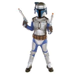   Costumes Star Wars Jango Fett Deluxe Child Costume 10732 Toys & Games