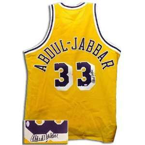  Kareem Abdul Jabbar Los Angeles Lakers Autographed Jersey 
