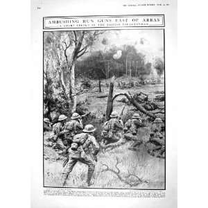  1917 BRITISH SOLDIERS WAR ARRAS HUN GUNS YPRES MESSINES 