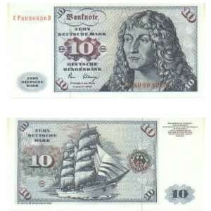   Federal Republic 1980 10 Deutsche Mark, Pick 31d 