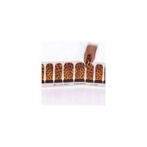  New LEOPARD nail polish sticker Nail Necal, Water decal 