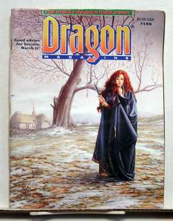 Dragon Magazine #188  RPG Game/Gaming/ D&D/Fantasy/War  