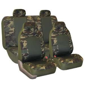  FH FB108114 Camouflage Car Seat Covers, Airbag compatible 