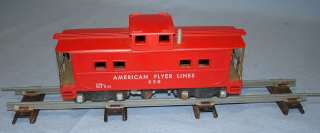 Gilbert American Flyer Lines 3 16 Scale Trains Red Caboose 638