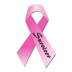  BREAST CANCER SURVIVOR RIBBON   Sticker Decal   #S311 