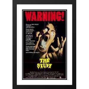  The Stuff 20x26 Framed and Double Matted Movie Poster 
