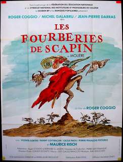 LES FOURBERIES DE SCAPIN   Coggio (Molière / Maja) Original Movie 