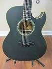   Exhibition Acoustic 6 String Guitar with Aphex   Satin Black   B Stock
