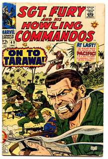 SGT FURY AND HIS HOWLING COMMANDOS 49 Pacific WWII War  