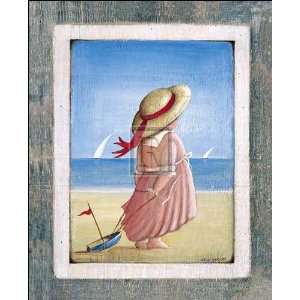  Beside The Seaside II by Sean Aherne. Size 12.00 X 10.00 