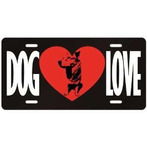  New  Love Akita  License Plate Dog