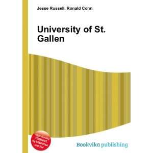  University of St. Gallen Ronald Cohn Jesse Russell Books