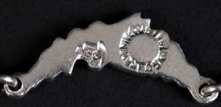 This is a Margot Van Voorhies Taxco Mexico Sterling Silver Flower 