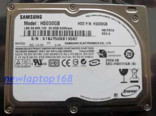 SAMSUNG pata/ZIF 5mm HS030GB 30GB For IPOD 5TH HDD 8808987150181 