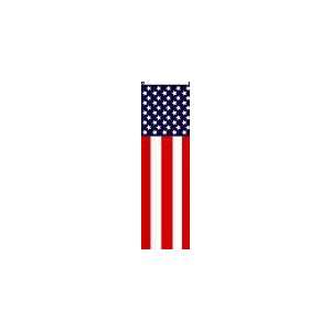  50 Star Nylon Pulldown US flag 8 x 20 Patio, Lawn 