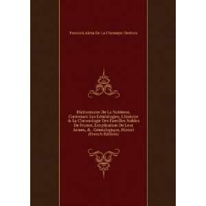   Histori (French Edition) Francois Alexa De La Chesnaye Desbois Books