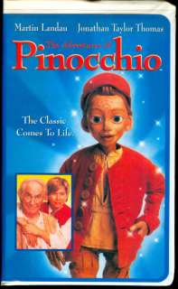 The Adventures of Pinocchio (VHS) 794043443831  