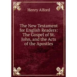    The New Testament for English Readers.    Henry Alford Books