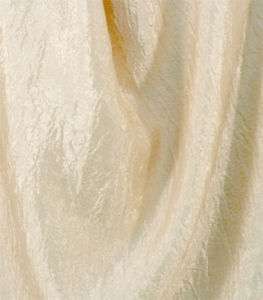 Drapery Upholstery Fabric 110 Heavy Crushed Voile  