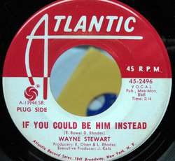 WAYNE STEWART If You Could Be Him Instead POP PSYCH 45  