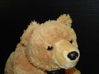 BIG LARGE 2002 TY CLASSIC GOLDEN BROWN BEAR CAMPER MWOT  