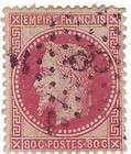 OLD FRENCH STAMP #36 CV$25  12.99 LOT # 0032