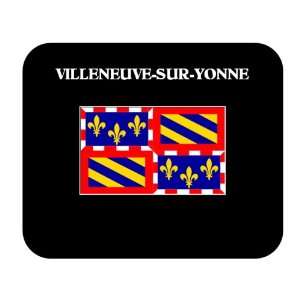   (France Region)   VILLENEUVE SUR YONNE Mouse Pad 