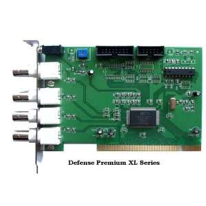com Defense XL  4 Channel Premium CCTV DVR Card with Windows Software 