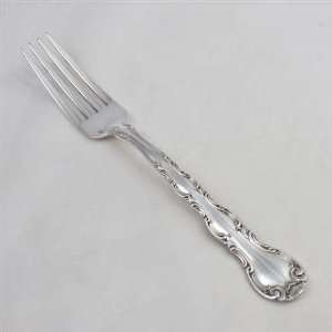  French Scroll by Alvin, Sterling Luncheon Fork Kitchen 