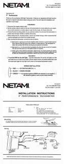 Netami Racing LED Techometer Shift Light Universal  