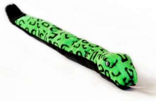   Snake 2 Large Loud BLASTER Squeaker Dog Squeaky Plush Toy Zippy Paws