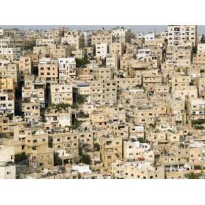  View over City, Amman, Jordan, Middle East Photographic 